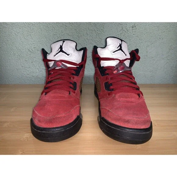 Nike Air Jordan Retro 5‎ V Raging Bull Red toro bravo Mens Size 10 - Picture 4 of 9